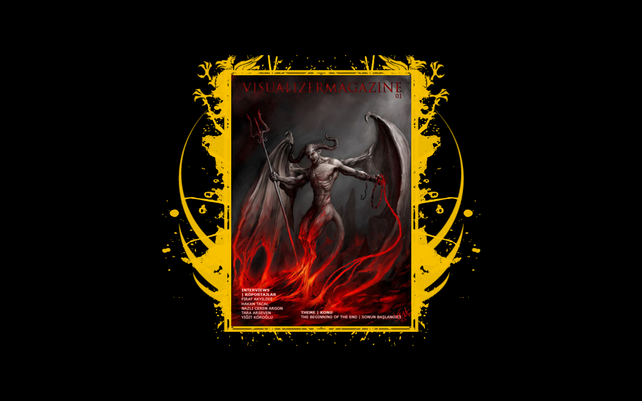 Visualizer Magazine Wallpaper by VisualizerMagazine