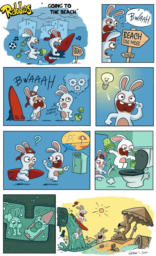 Muse Rabbit Comic Rabbids Comic by fireflyx29 on DeviantArt