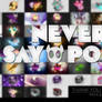 Never Say Pony ~ Wallpaper Pack