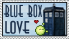 Blue Box Love Stamp by DrOfDemonology