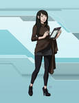 Star Trek Calypso: T'Prin by DrOfDemonology