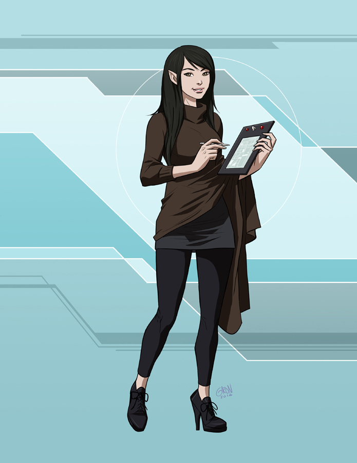 Star Trek Calypso: T'Prin by DrOfDemonology