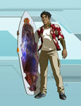 Star Trek Calypso: David Kalakona by DrOfDemonology