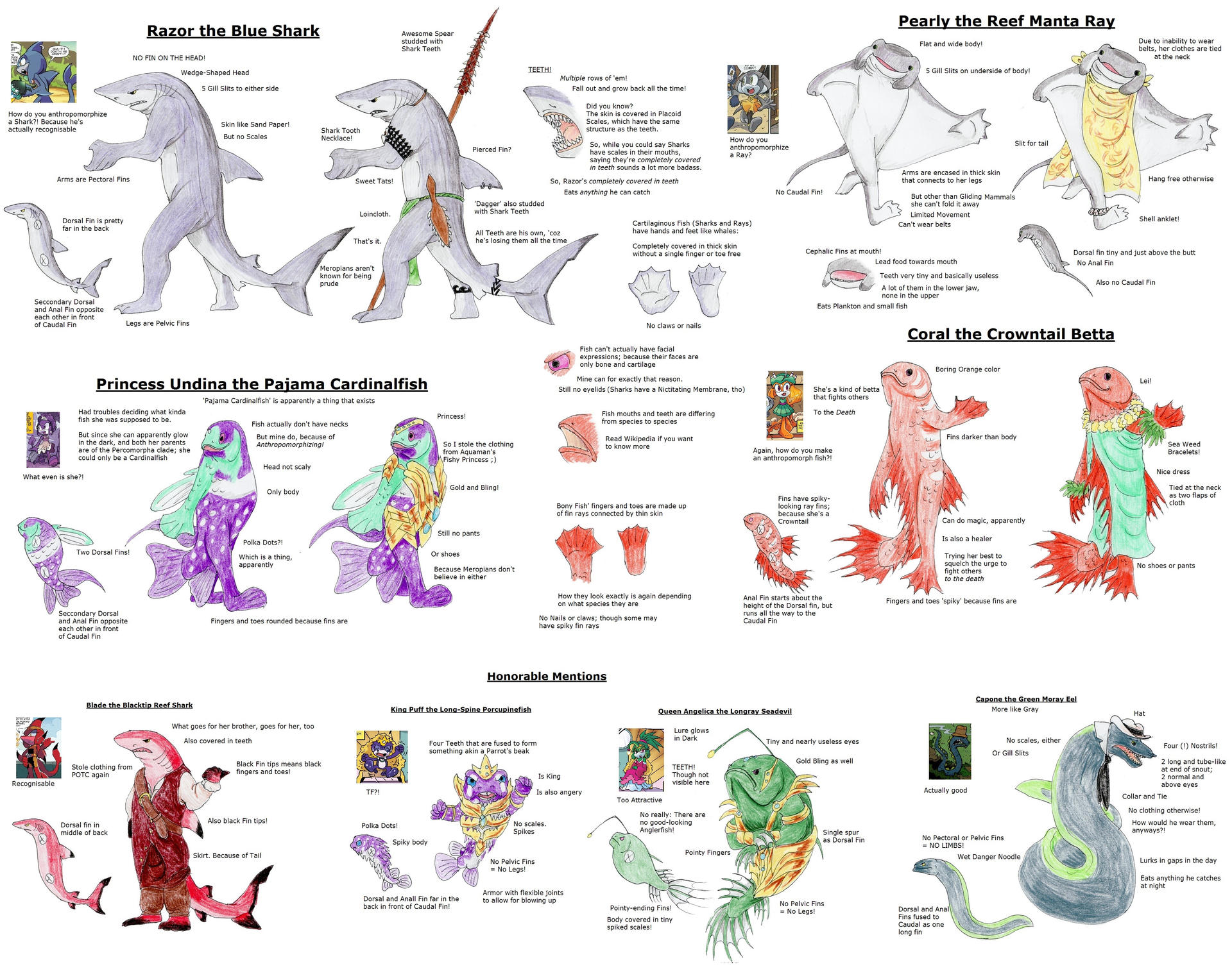 Realistic Sonic Characters - Fish by DragonlordRynn on DeviantArt