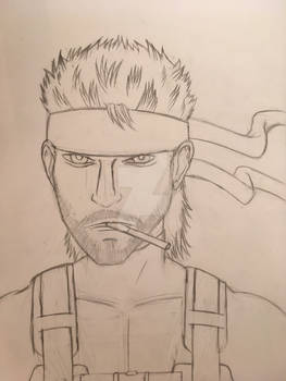 Solid Snake Pencils