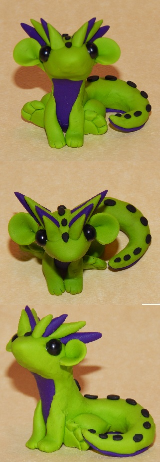 Green Baby Dragon