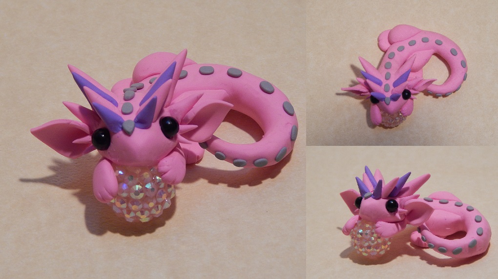 Pink Pastel Dragon