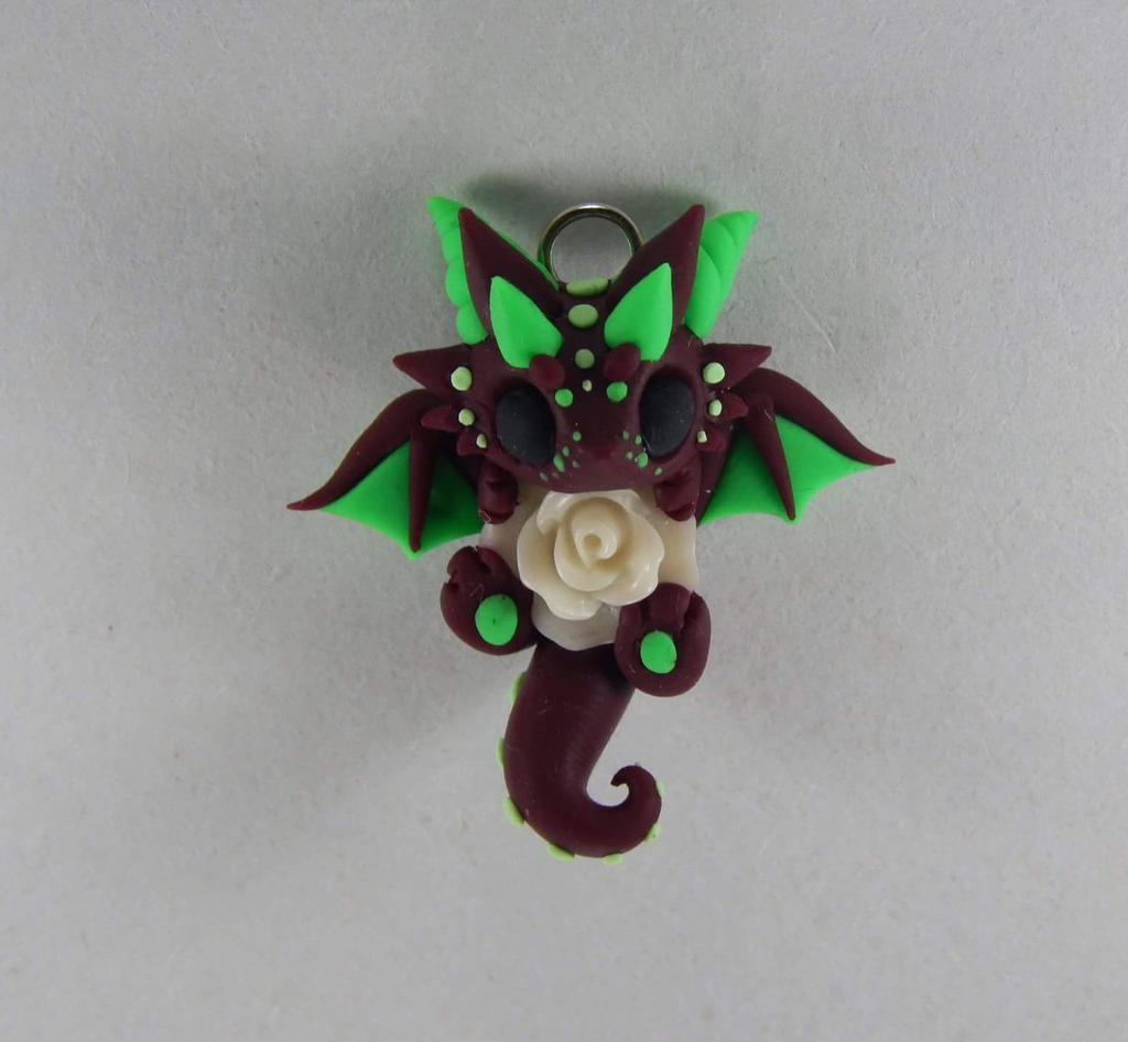 Dragon with a rose