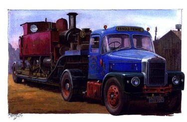 Scammell Highwayman lowloader