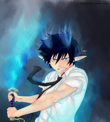 Okumura Rin: Blue Flames