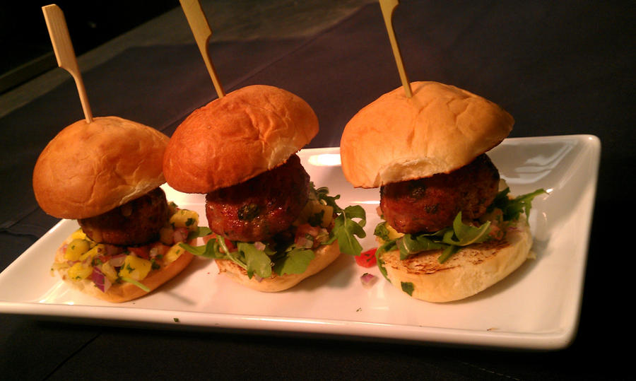 Oriental Turkey Meatball Sliders by PrYmO-ART