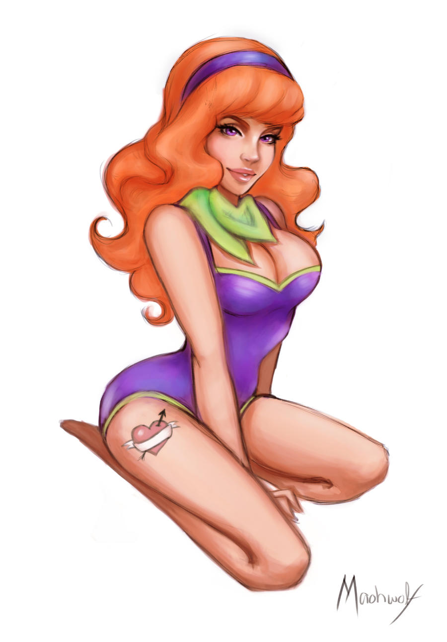 Daphne Pin Up Commission By Maohwolf On DeviantArt 