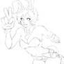 Bunny Riven Lineart