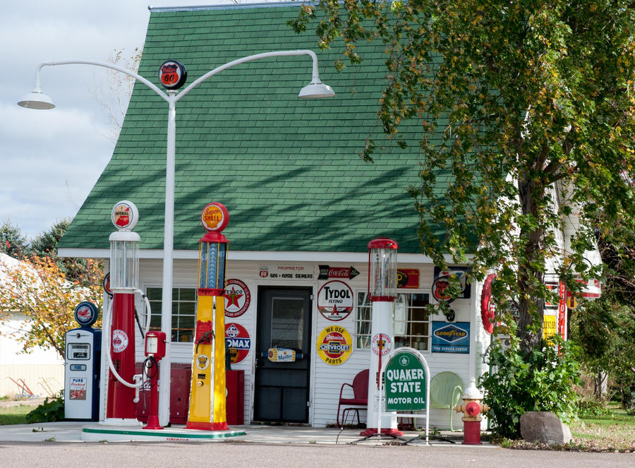 Old Gas Station