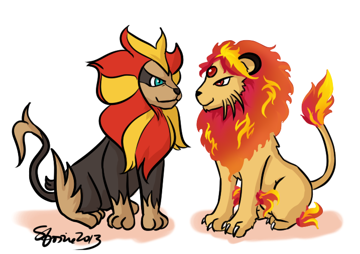 Fire Lion Pokemon By Sforzie On Deviantart Fire Lion Pokemon By Sforzie On Deviantart