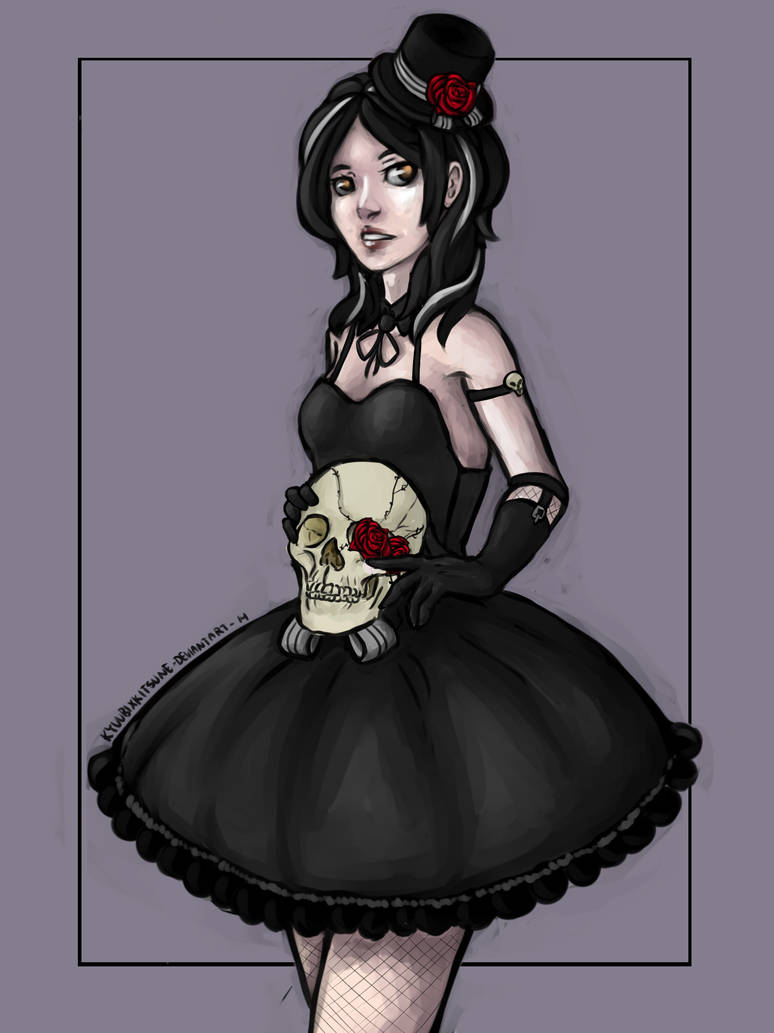 Commission Gothic OC By KyuubiXkitsune On DeviantArt commission-gothic-oc-by-kyuubixkitsune-on-deviantart