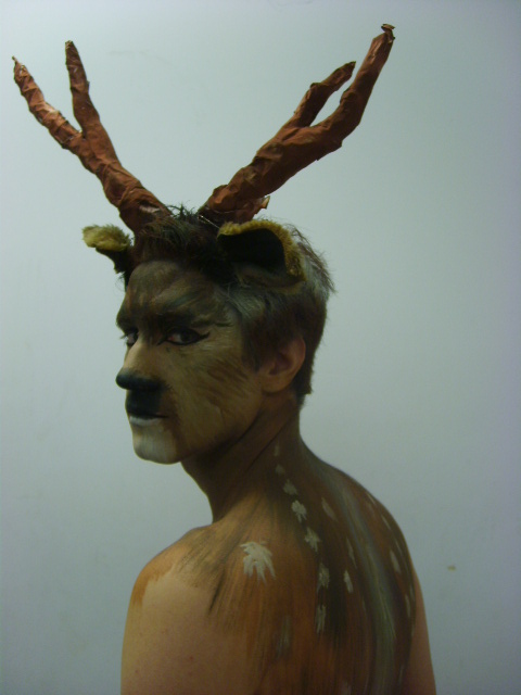 Deer Body Art