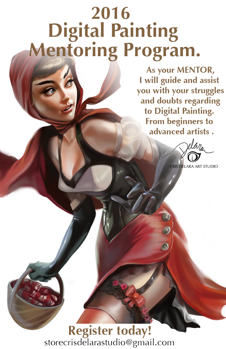 Digital Painting Mentoring Program 2016