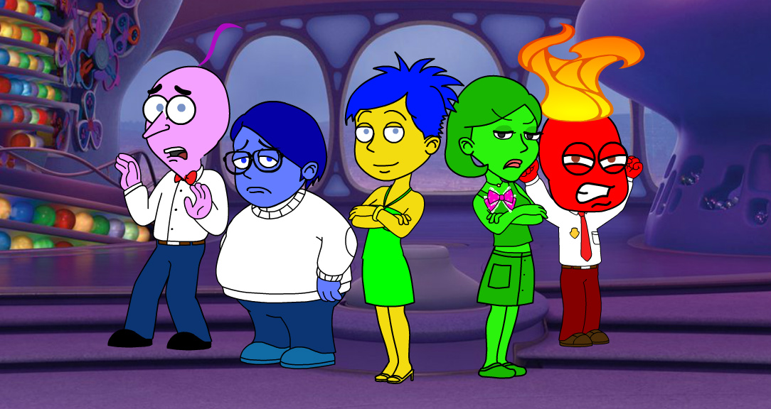 Inside Out characters in Wrapper Offline by Casetta51 on DeviantArt