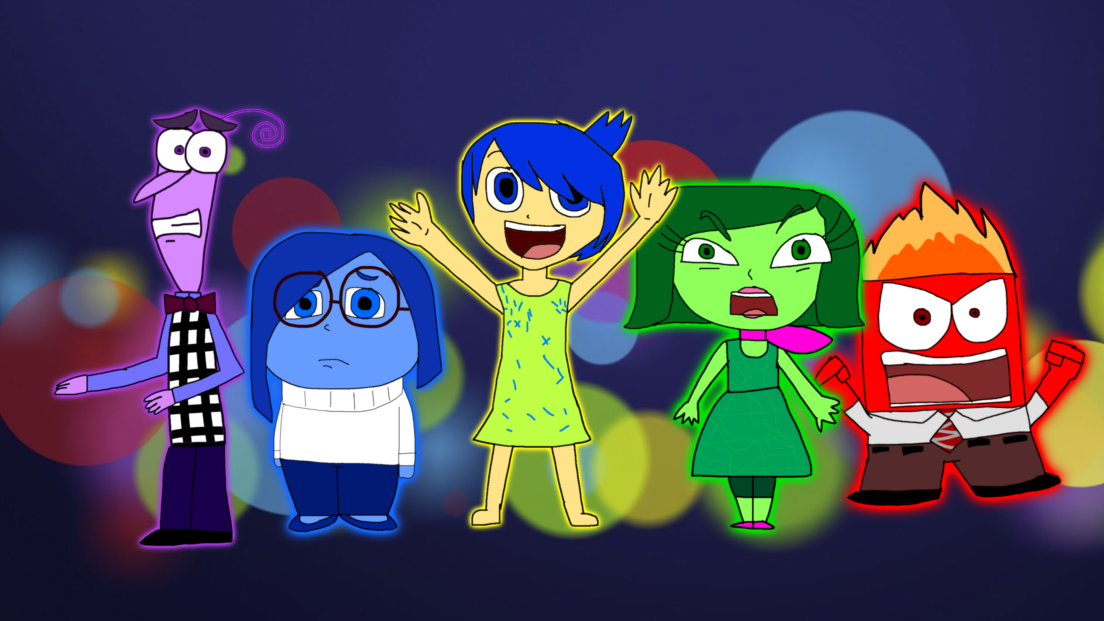 Fanbox Inside Out A fanart of Inside Out characters by Casetta51 on DeviantArt