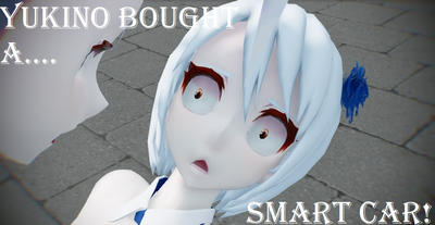 Mmd X Fairy Tail Yukino Bought A Smart Car Dl By Prettyaisagirl