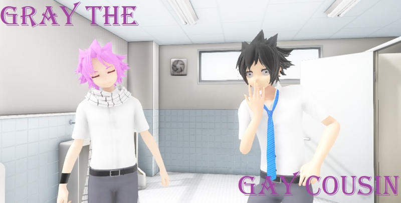 Mmd X Fairy Tail Gray The Gay Cousin Dl By Prettyaisagirl On Deviantart
