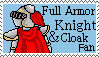 Full Armor Knight cloak Fan