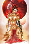 Dejah Thoris and the Warlords of Mars by jamietyndall