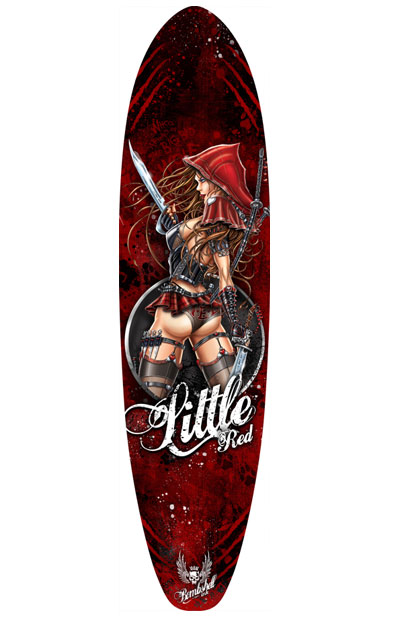 Little Red Longboard