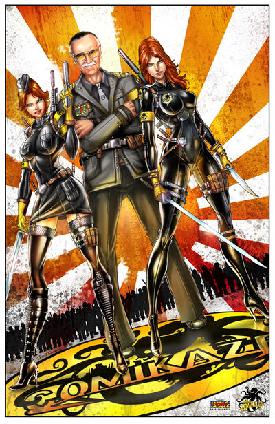 Comikaze Expo Stan Lee Exclusive Print by jamietyndall