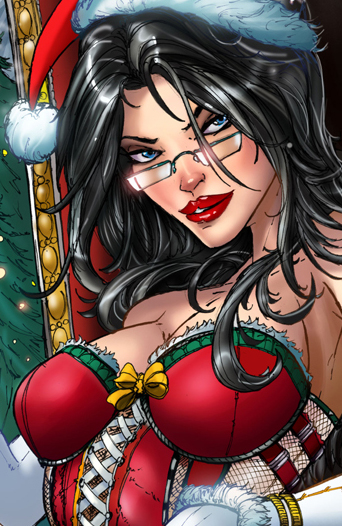 Sneak Peek: Zenescope Christmas Cover 2012 - color