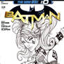 Harley Quinn Sketch Cover on The New 52 #0 Batman