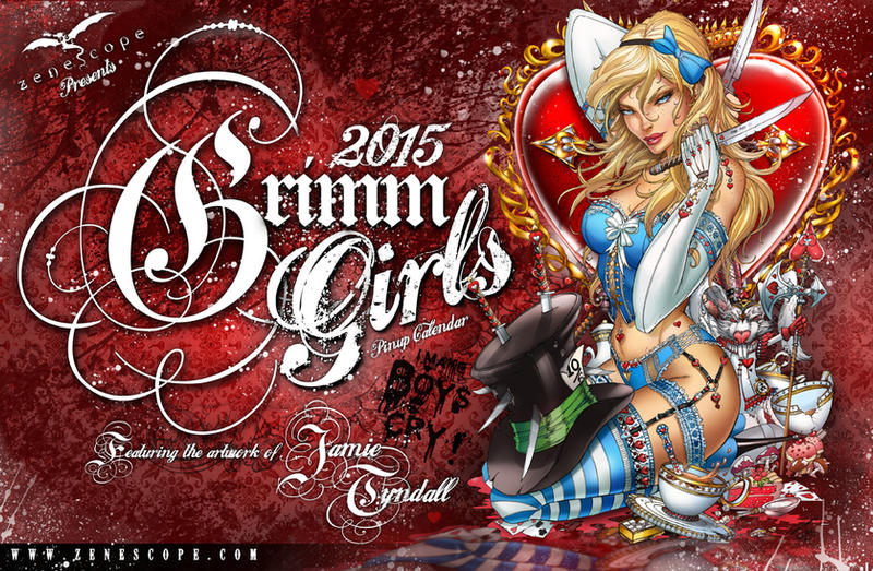 NOW AVAILABLE: Grimm Girls 2015 Calendar