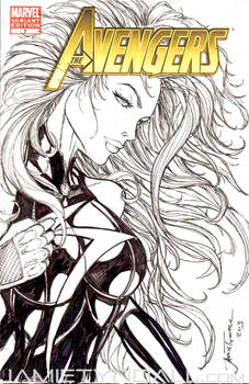Sketch Cover - Miss Marvel