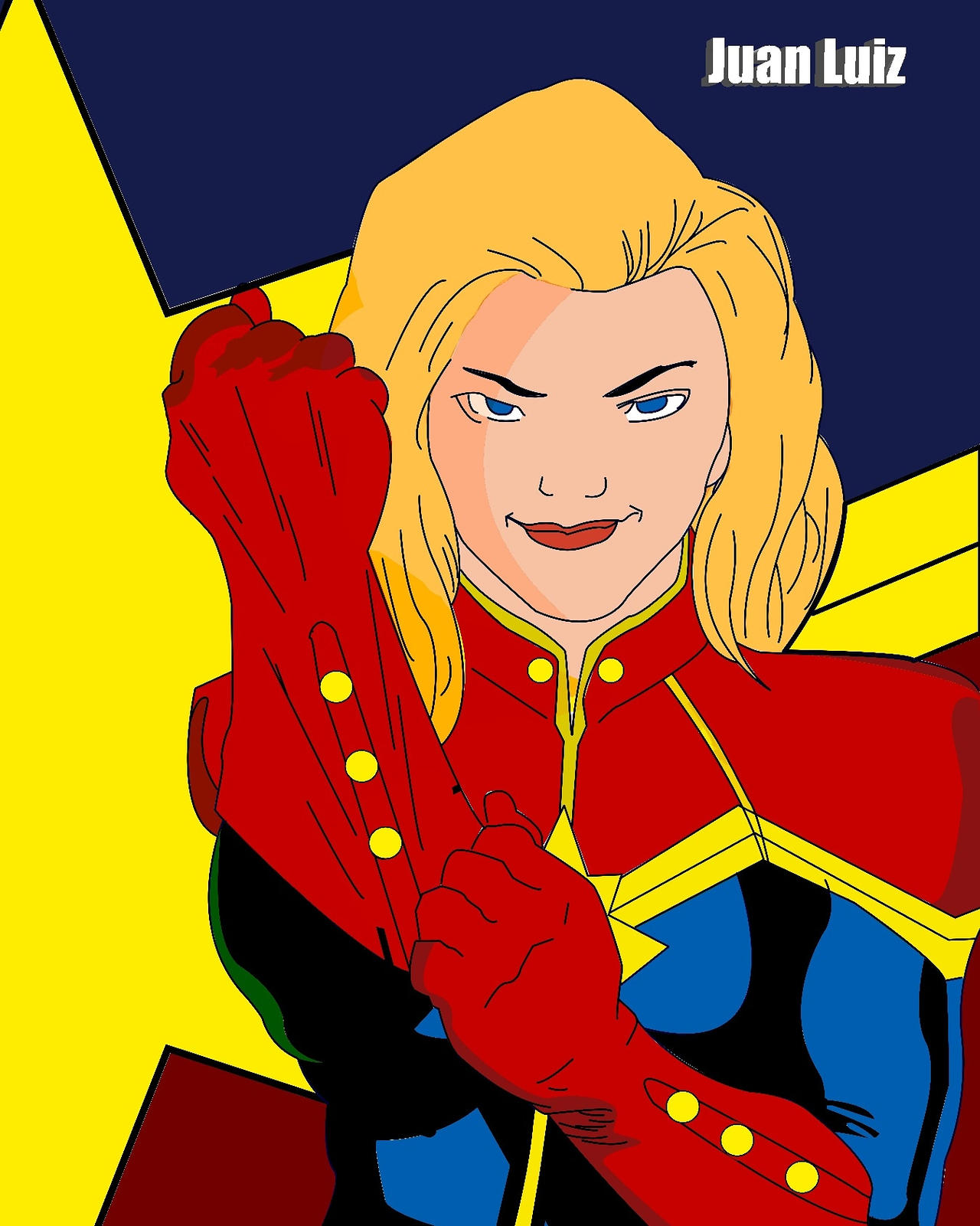 Capitain Marvel by Darksozer on DeviantArt