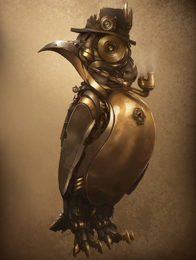 Steampunk Penguin