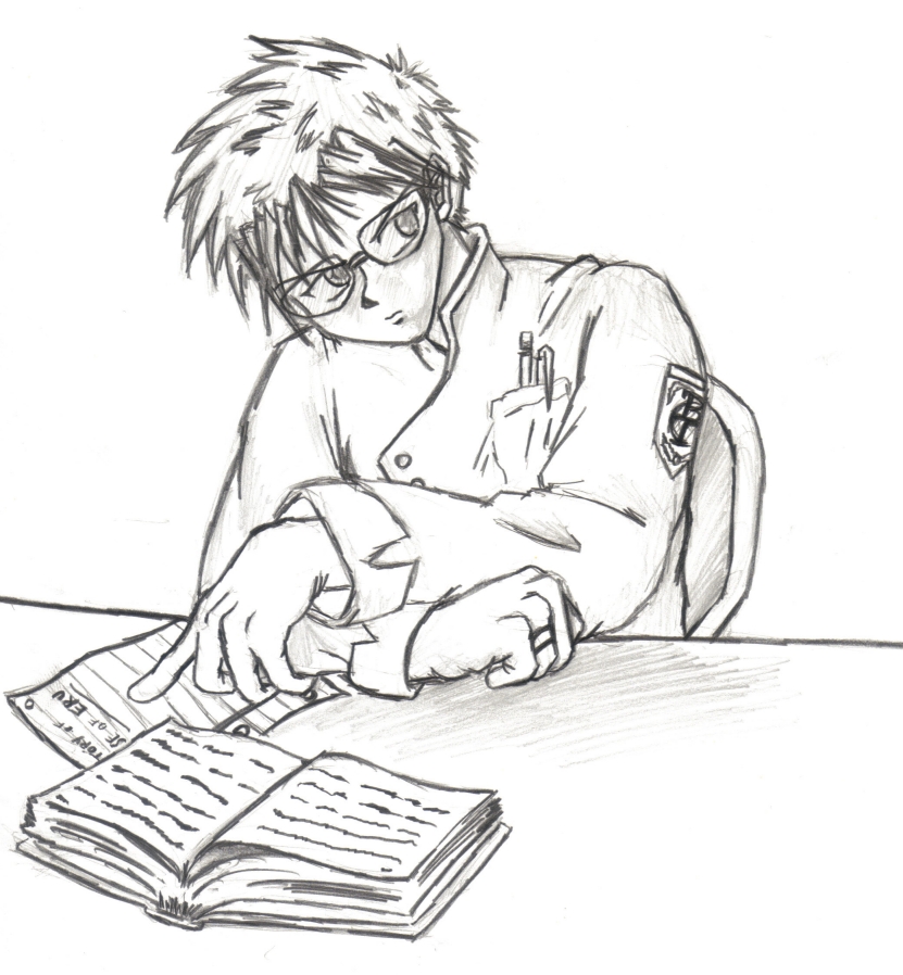 Study hard oh faceless anime by sona on DeviantArt Study hard oh faceless anime by sona on DeviantArt
