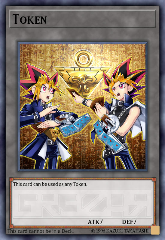 atem yugioh card Official Cards w/ Yugi/Atem on them. Idk anything about the card game but they sure look cool