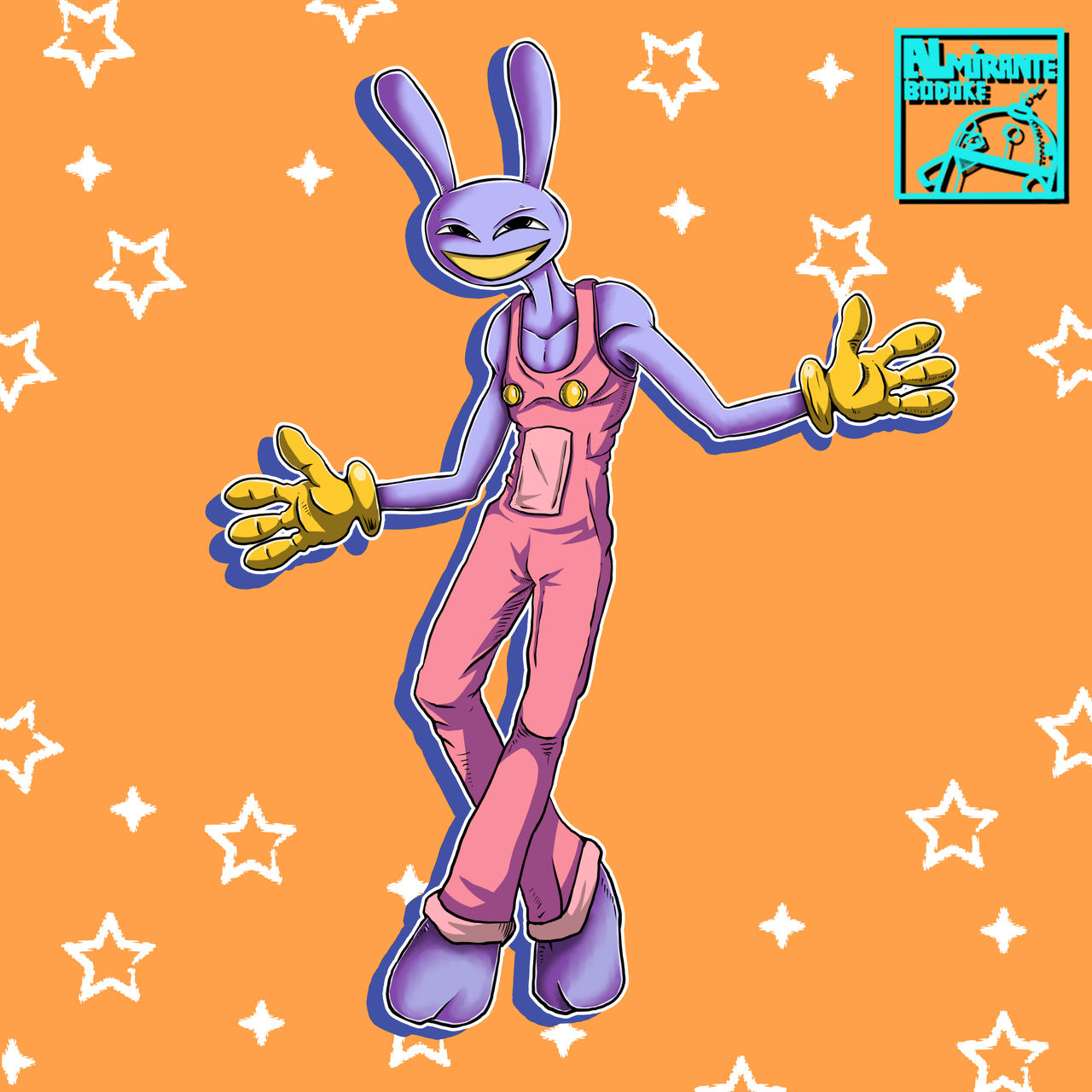 Jax the Rabbit by AlmiranteBodoke on DeviantArt