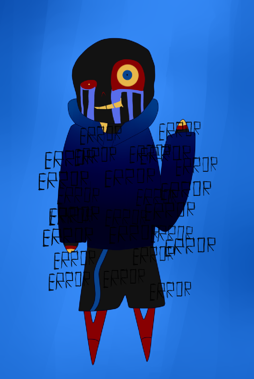 Chibi Error Sans by sansyyboyy on DeviantArt
