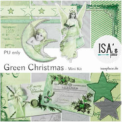 Scrapbooking Kit: Green Christmas
