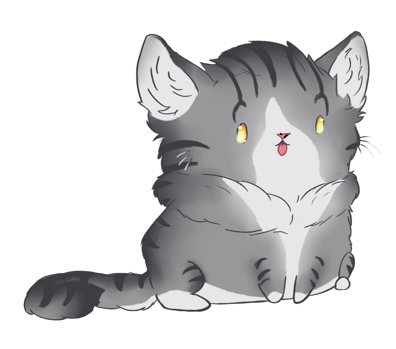 My Derpy Kitty by SankofaGold on DeviantArt