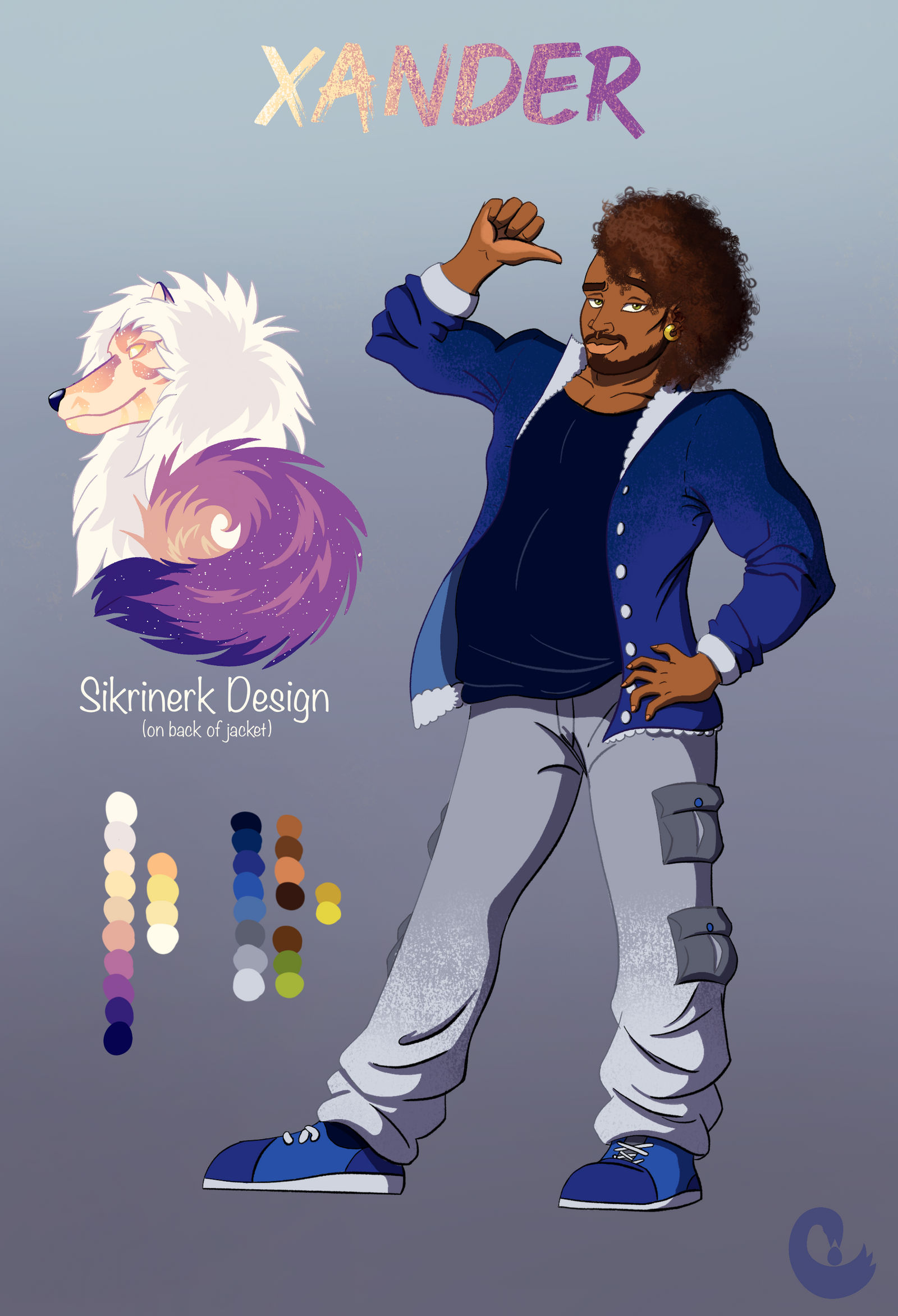 Xander Character Ref (CM) by SankofaGold on DeviantArt