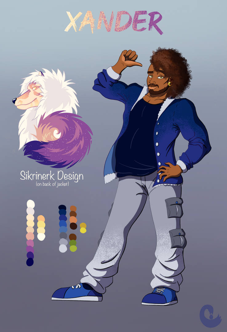 Xander Character Ref (CM) by SankofaGold on DeviantArt