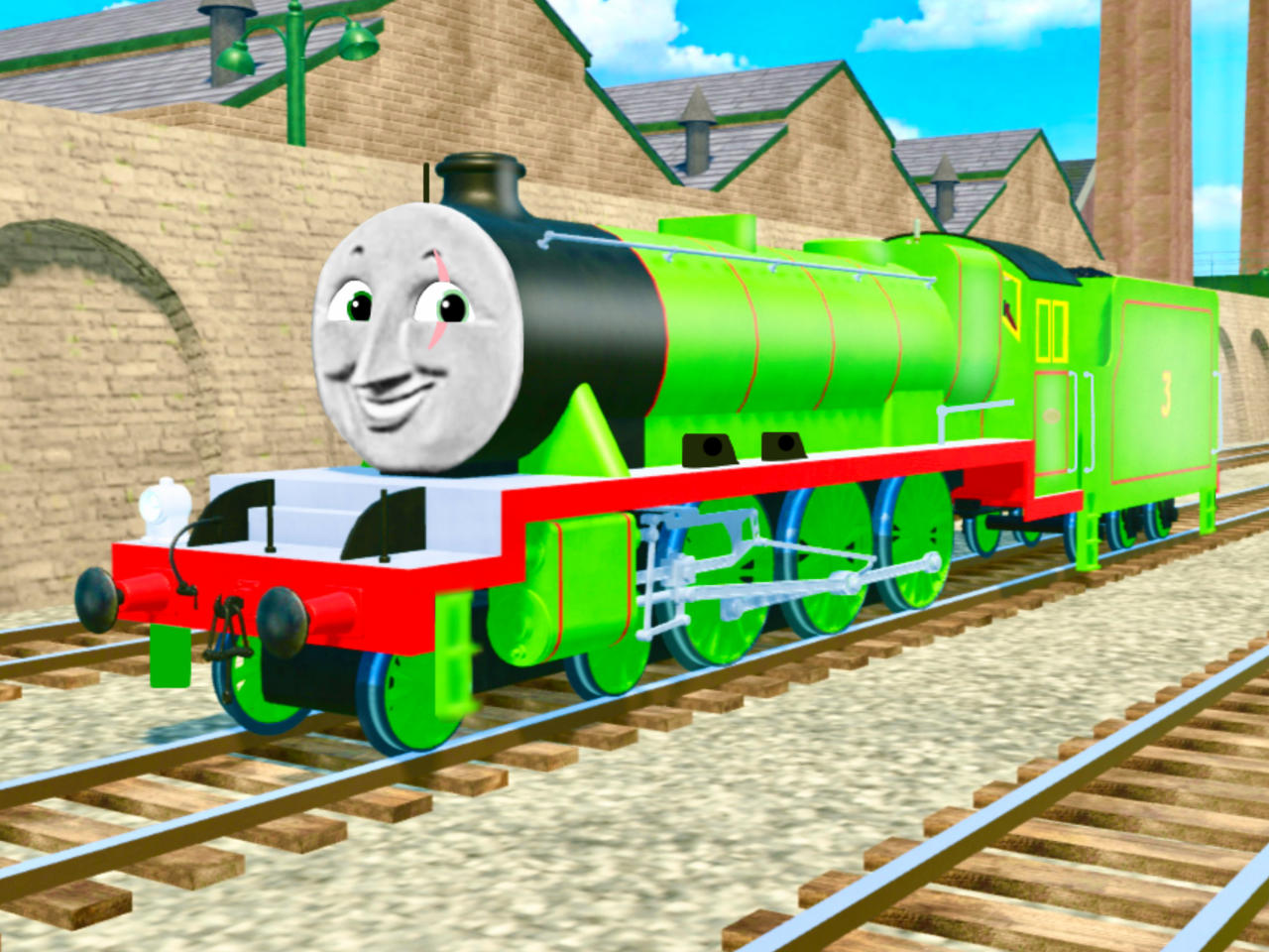 Fish Henry Engine Henry The Green Engine by QuangTheRabbit on DeviantArt