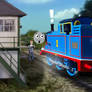Thomas looked back