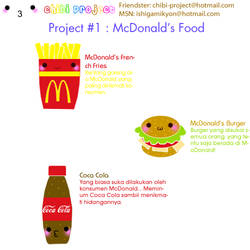 Chibi Project : McDonald Food