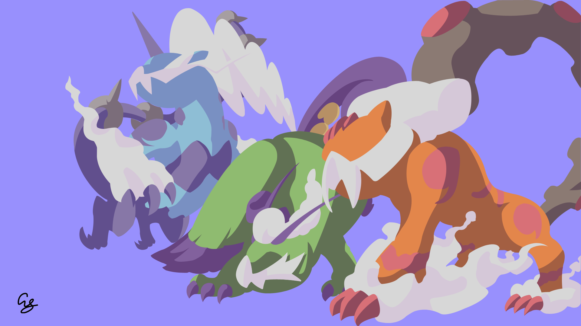 Thundurus Tornadus Landorus Therian Form - Pokemon