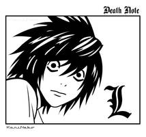 L from Death Note... by KariNeko