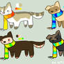 Chibi Scarf Dog Pointables